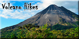 Check out our hiking section of website Arenal Volcano Hikes